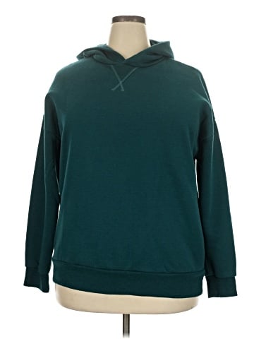 Forever 21 Plus Pullover Hoodie (view 1)