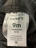 Carter's 100% Cotton Solid Gray Shorts 6-9 MO / 9 MO - photo 3