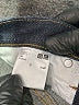 Uniqlo Chevron-herringbone Gray Blue Jeans Size 56 - photo 4