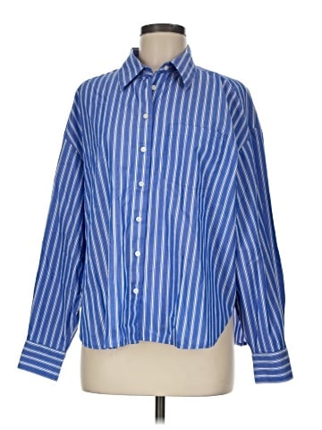 Gap Long Sleeve Button-Down Shirt (view 1)