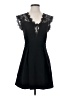 BCBGeneration 100% Polyester Black Cocktail Dress Size 4 - photo 1