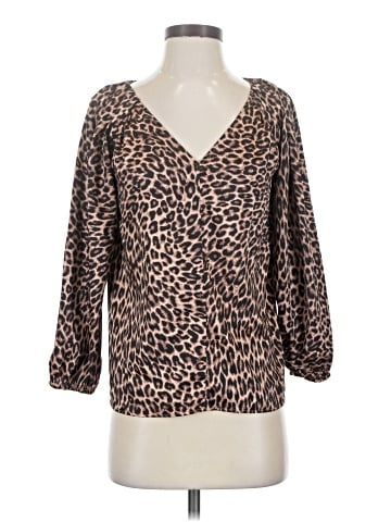 Ann Taylor LOFT 3/4 Sleeve Blouse (view 1)