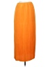 Club Monaco 100% Polyester Orange Formal Skirt Size XS - photo 2