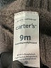 Carter's Brown Pullover Sweater 6-9 MO / 9 MO - photo 3