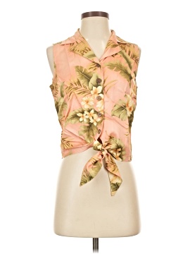 August Silk Sleeveless Silk Top