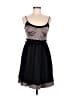 BCBGeneration Gray Cocktail Dress Size 6 - photo 1