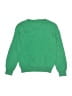 Crewcuts Outlet 100% Cotton Solid Green Pullover Sweater Size 10 - photo 2