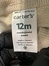 Carter's 100% Cotton Tan Sweatshirt 9-12 MO / 12 MO - photo 3
