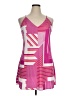 Natori 100% Polyester Graphic Pink Casual Dress Size XL - photo 1