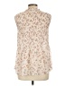 Pleione Ivory Sleeveless Blouse Size L - photo 2