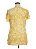 Coldwater Creek Yellow Short Sleeve Blouse Size 16 - photo 2