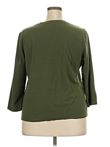 Chico's 3/4 Sleeve T-Shirt (view 2)