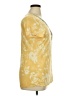 Coldwater Creek Yellow Short Sleeve Blouse Size 16 - photo 4
