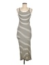 H&M Stripes Ivory Casual Dress Size M - photo 1