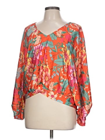 Umgee Long Sleeve Blouse (view 2)