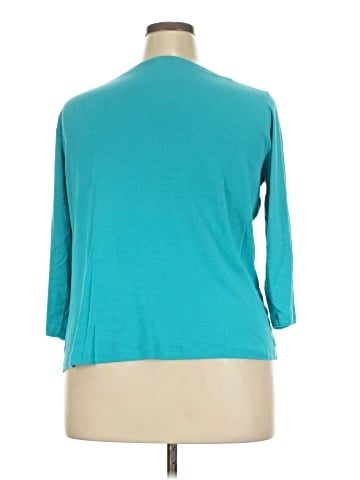Chico's 3/4 Sleeve T-Shirt (view 2)