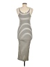 H&M Stripes Ivory Casual Dress Size M - photo 2