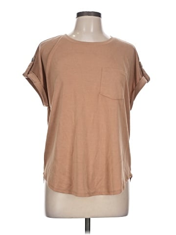 Cable & Gauge Short Sleeve Top (view 1)