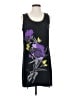 Elle 100% Polyester Graphic Black Casual Dress Size S - photo 1