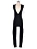 Basics Solid Black Jumpsuit Size M - photo 1