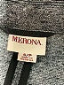 Merona Tweed Gray Blazer Size S - photo 6