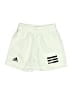 Adidas 100% Polyester Graphic White Athletic Shorts Size 9 - 10 - photo 1