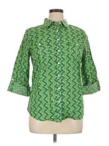 Talbots 3/4 Sleeve Blouse (view 1)