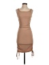 Unbranded Solid Tan Cocktail Dress Size S - photo 1