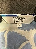 Crosby 100% Polyester Blue Short Sleeve Blouse Size L - photo 7