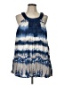 Twenty One 100% Polyester Blue Sleeveless Blouse Size L - photo 1
