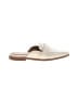 Kaanas 100% Leather Solid Ivory Mule/Clog Size 8 - photo 1