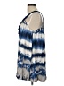 Twenty One 100% Polyester Blue Sleeveless Blouse Size L - photo 5