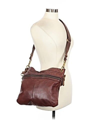 Fossil Leather Crossbody Bag (view 2)