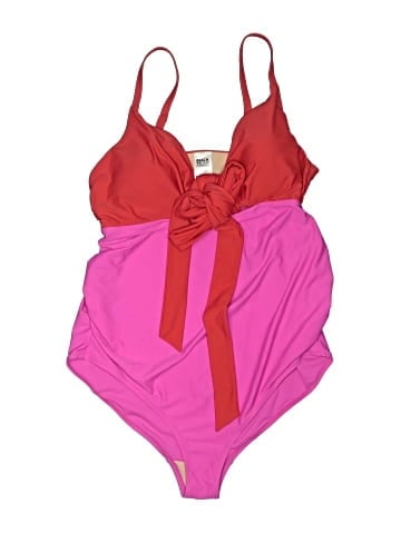 Beach Bump By Motherhood One Piece Swimsuit (view 1)