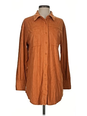 Bagatelle 3/4 Sleeve Button-Down Shirt (view 1)