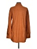 Bagatelle Brown 3/4 Sleeve Button-Down Shirt Size S - photo 2
