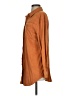Bagatelle Brown 3/4 Sleeve Button-Down Shirt Size S - photo 5