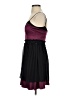 BCBGeneration Color Block Burgundy Cocktail Dress Size 4 - photo 5