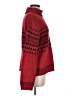 Coldwater Creek Red Turtleneck Sweater Size M - photo 4