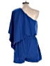Cupshe 100% Polyester Blue Romper Size L - photo 2