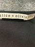 Alice + Olivia 100% Polyester Black 3/4 Sleeve Top Size 0 - photo 7