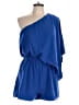Cupshe 100% Polyester Blue Romper Size L - photo 1