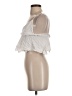 Subdued Silver Sleeveless Blouse Size S - photo 5