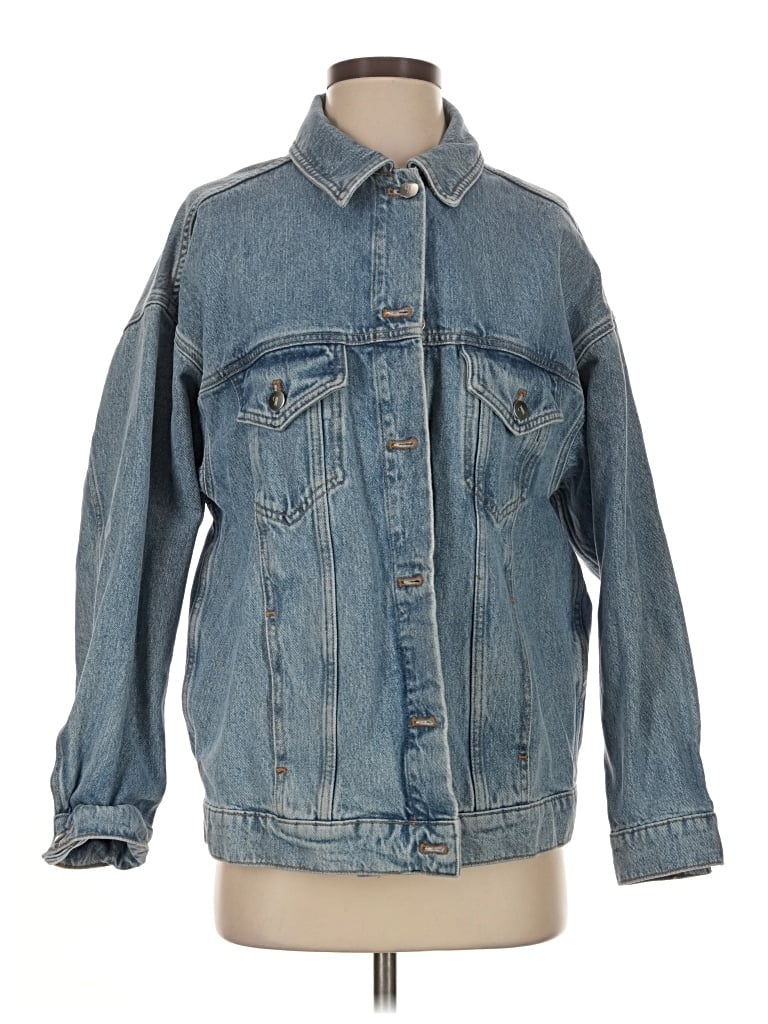 Pre-owned Pilcro Denim Jacket In Blue