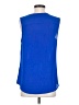 Banana Republic 100% Polyester Blue Sleeveless Blouse Size S - photo 2