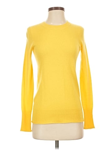 Aqua Cashmere Pullover Sweater (view 1)