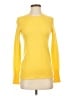Aqua 100% Cashmere Yellow Cashmere Pullover Sweater Size XS - photo 1