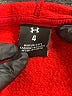 Under Armour Red Zip Up Hoodie Size 4 - photo 3