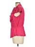 Cocomo Pink Short Sleeve Blouse Size L - photo 5