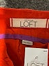 Ann Taylor LOFT 100% Cotton Solid Orange Shorts Size 00 - photo 3